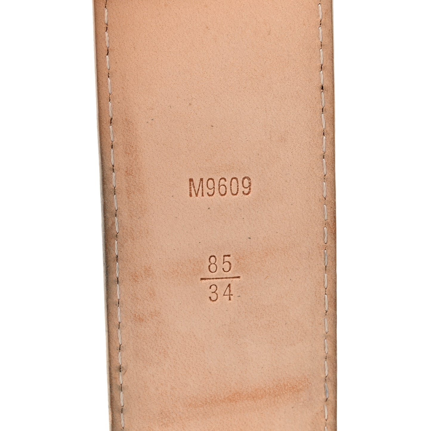 Damier Azur LV Initiales Belt 85 34