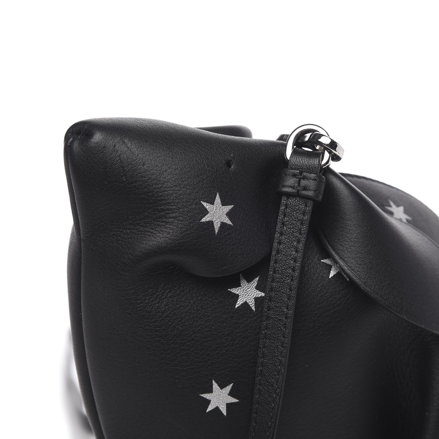 Loewe Calfskin Mini Star Bunny Crossbody Bag Black 10 of 10