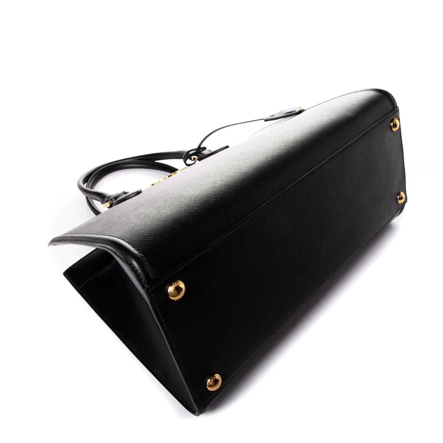 Prada Saffiano Soft Calfskin Tote Black 4 of 8