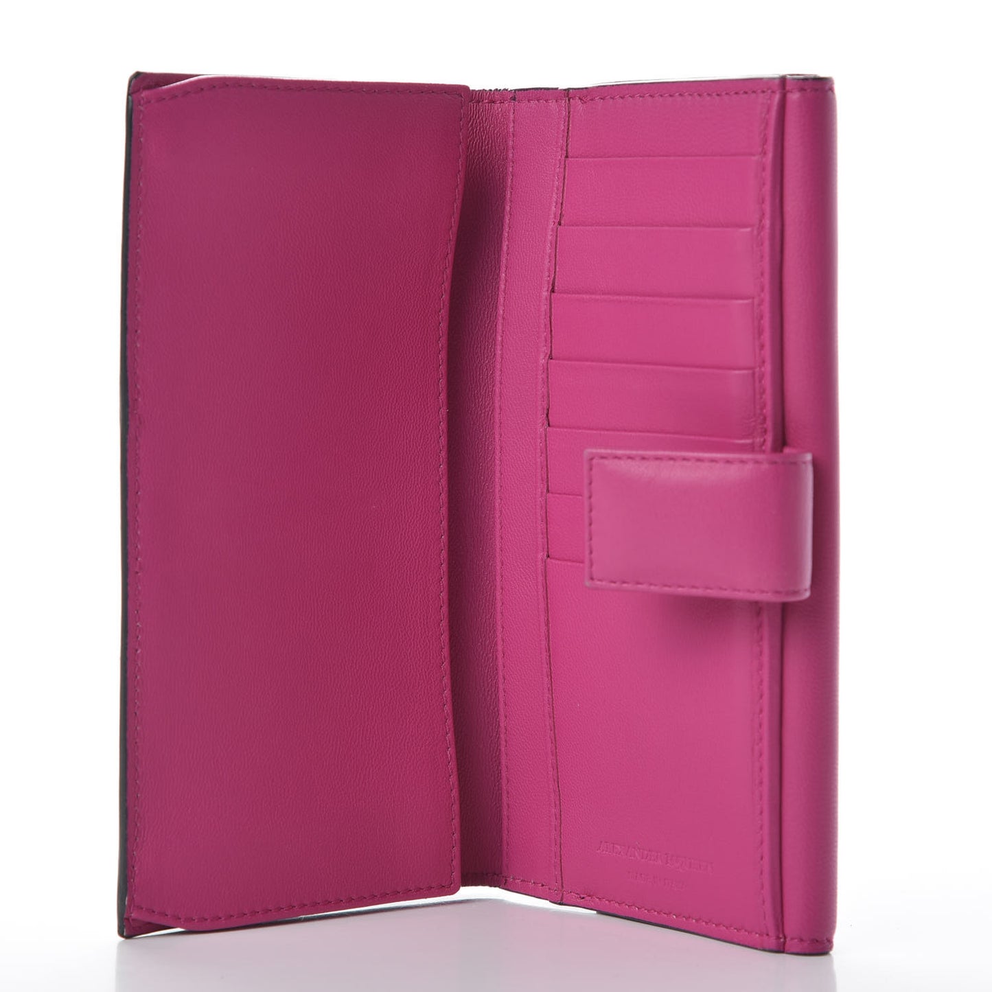 Calfskin Skull Continental Wallet Bouganville