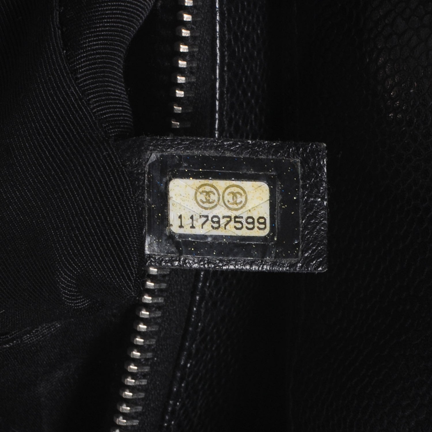 Chanel Caviar Grand Shopping Tote GST Black 8 of 9