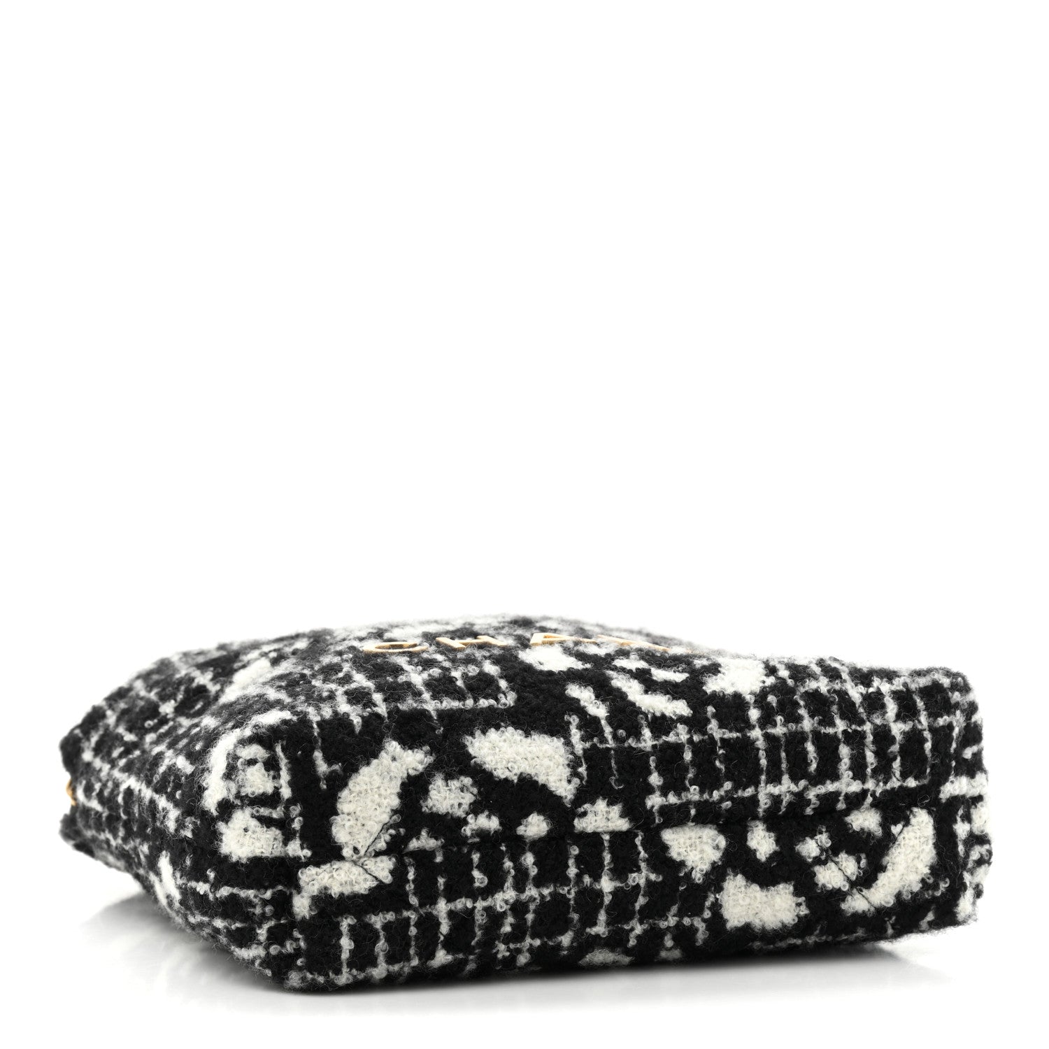 Chanel Cashmere Mini Chanel 22 Black White 4 of 10