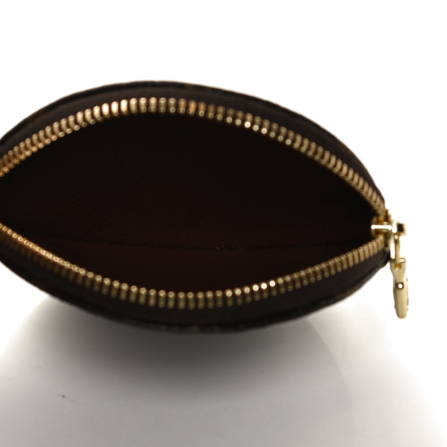 Monogram Round Coin Purse