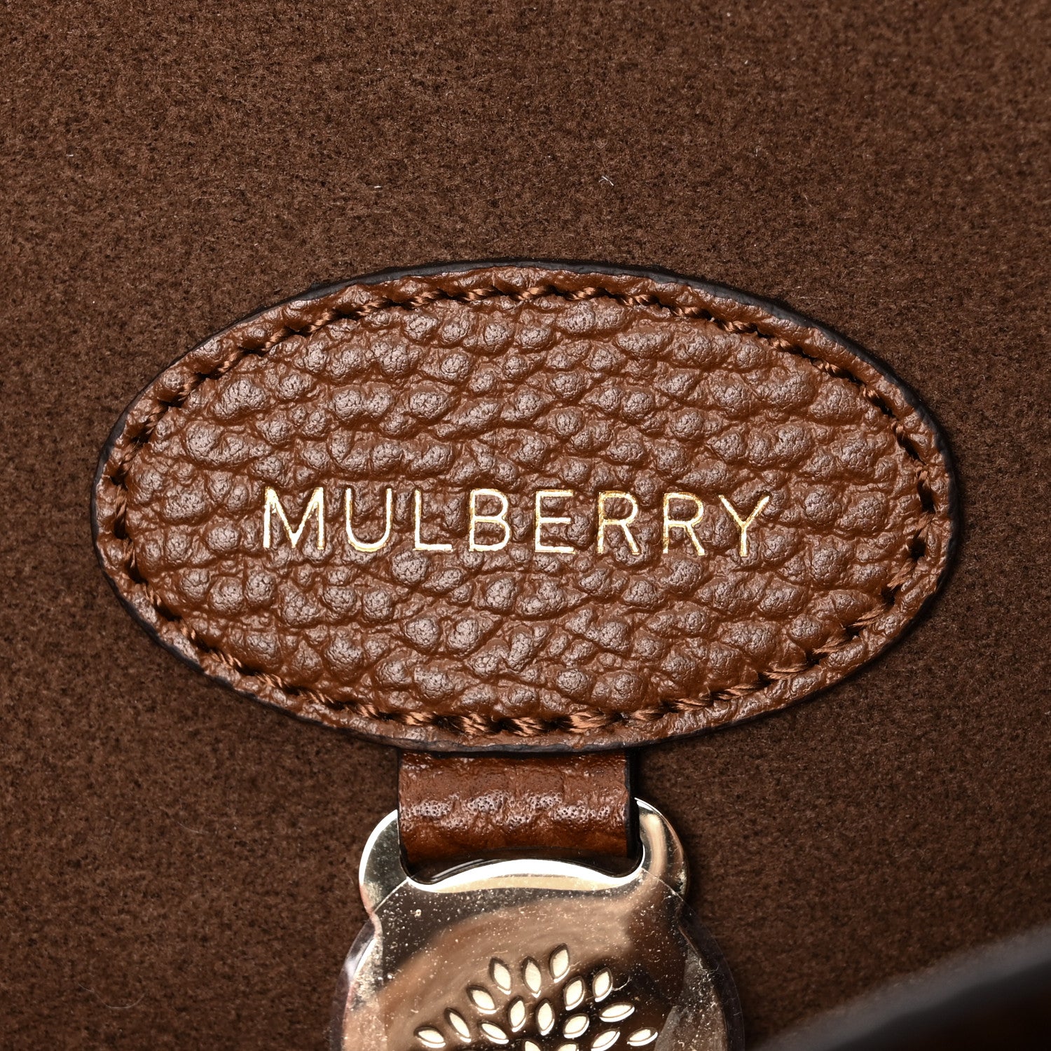Mulberry Classic Grain Small Bayswater Oak 6 of 11