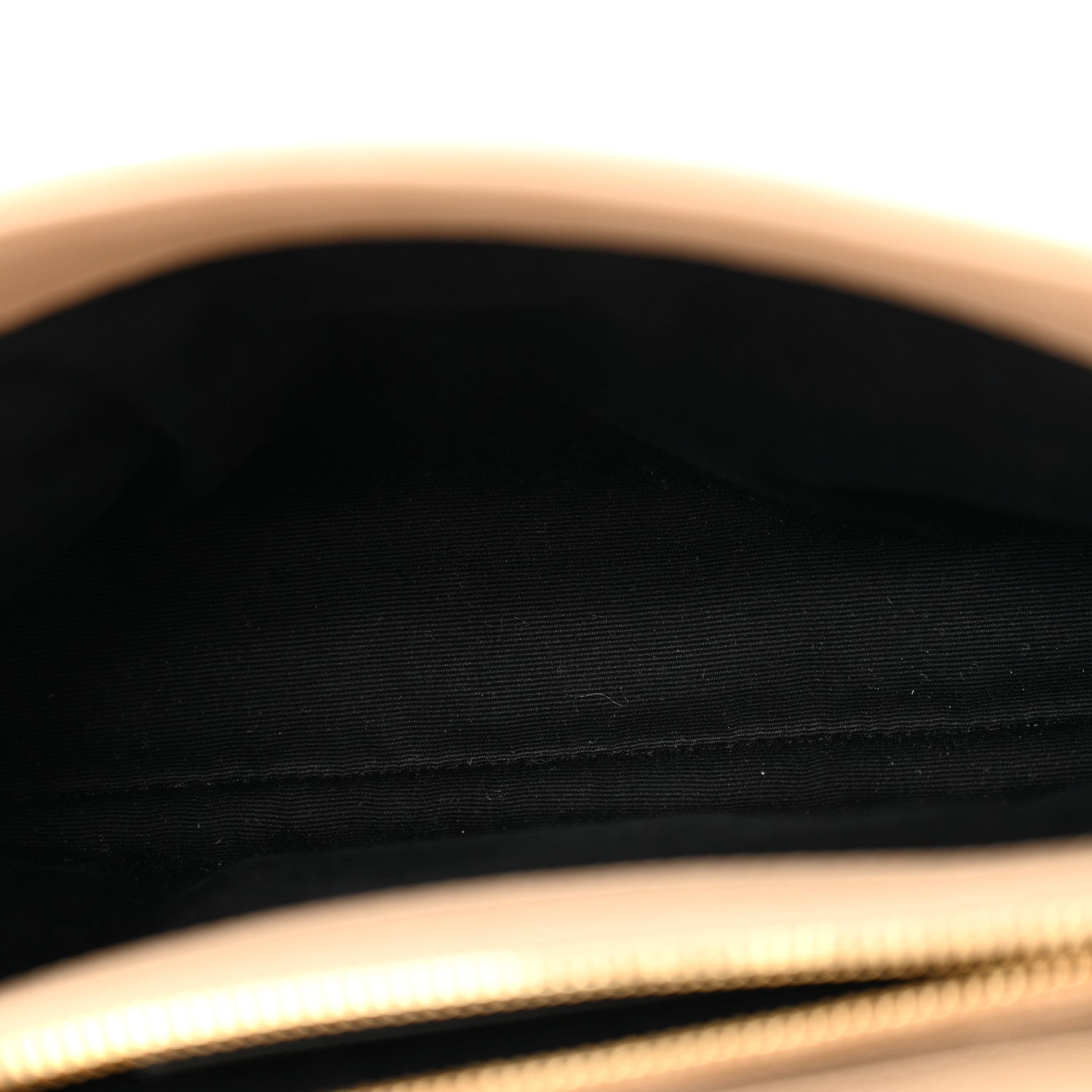Saint Laurent Sheepskin Matelasse Chevron Monogram Medium College Bag Dark Beige 5 of 15