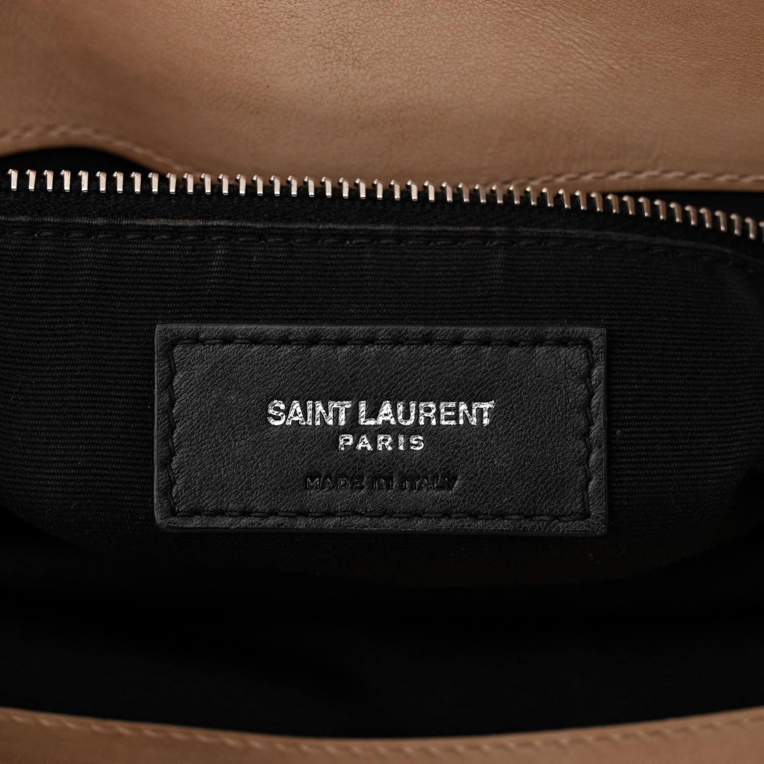 Saint Laurent Calfskin Y Quilted Monogram Large Loulou Shopper Nude Powder 6 of 15