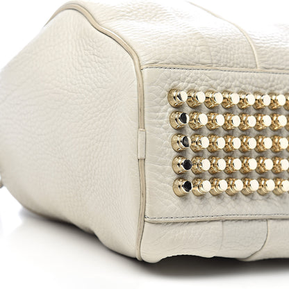 Alexander Wang Pebbled Lambskin Rocco White Gold Hardware 8 of 11