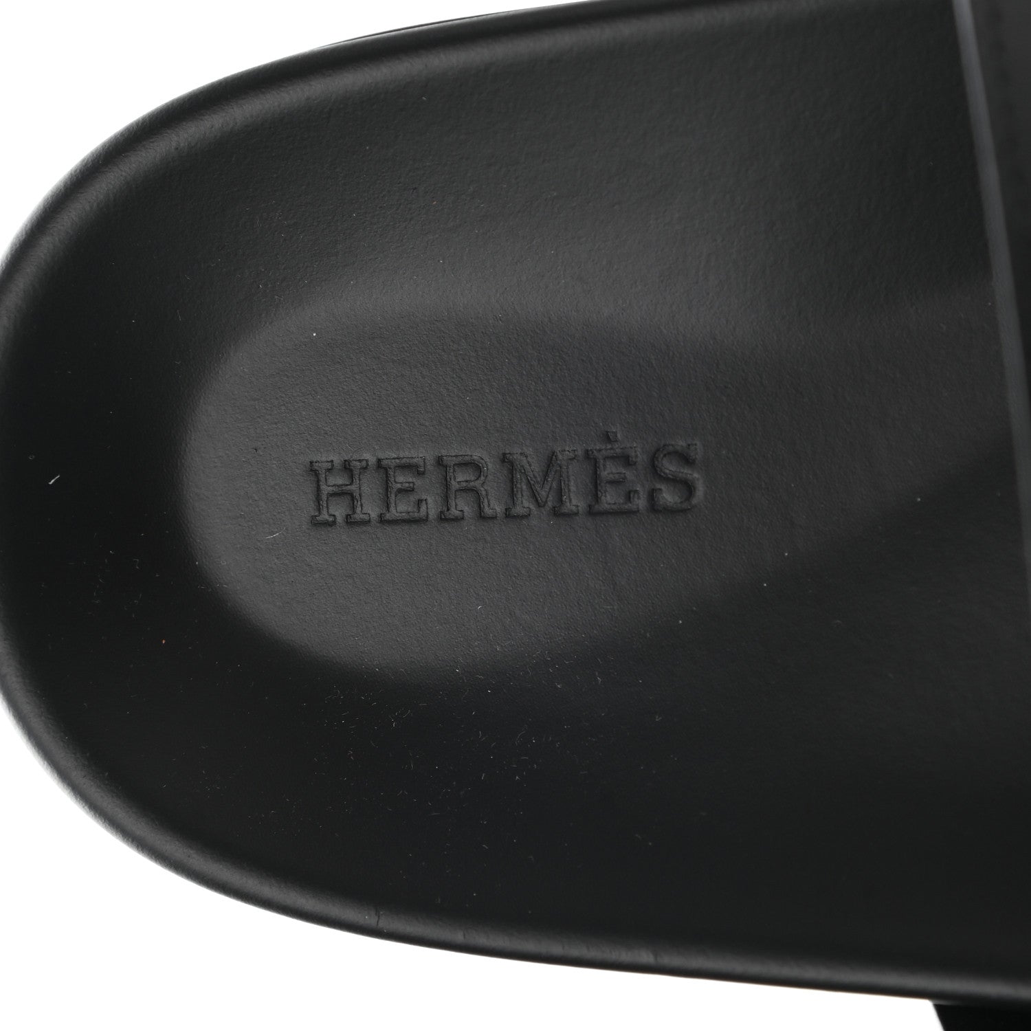 Hermes Calfskin Mens Chypre Sandals 43 Black 7 of 14