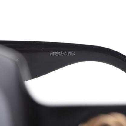 Gucci Acetate Square Frame Sunglasses GG0053S Black 7 of 9