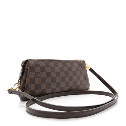 Louis Vuitton Damier Ebene Eva Clutch 3 of 11