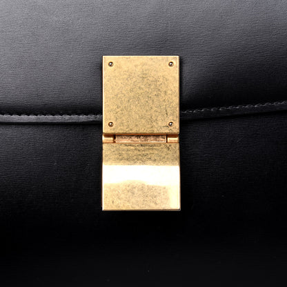 Celine Box Calfskin Medium Classic Box Flap Bag Black 18 of 20