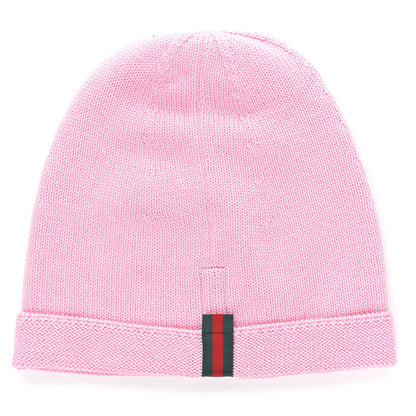 Gucci Wool Sequin Loved Beanie Hat L Pink 3 of 4