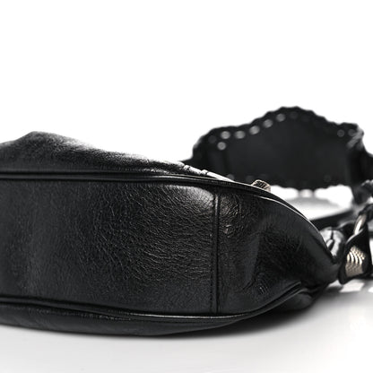 Balenciaga Agneau Arena Le Cagole Shoulder Bag XS Black 13 of 14