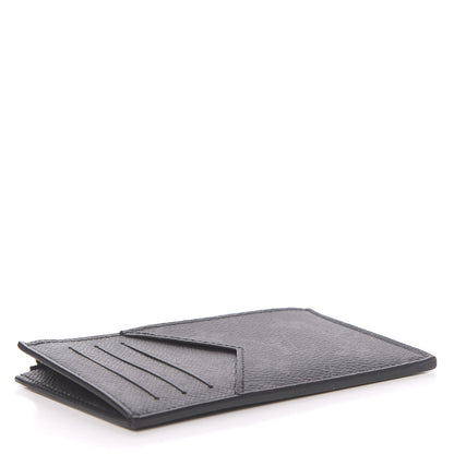 Louis Vuitton Monogram Eclipse Taiga Coin Card Holder 4 of 7