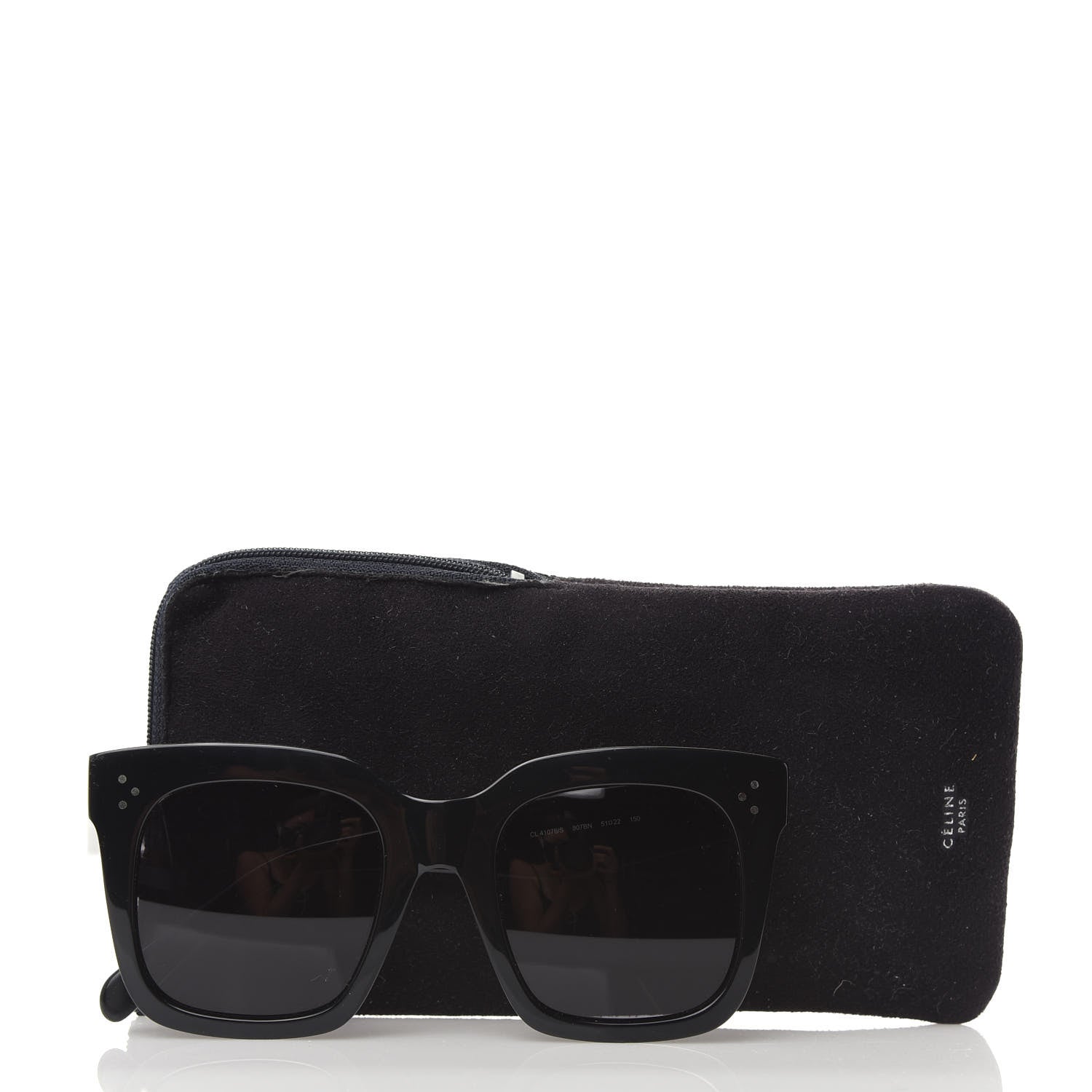 Celine Tilda Sunglasses CL 41076/S Black 7 of 7