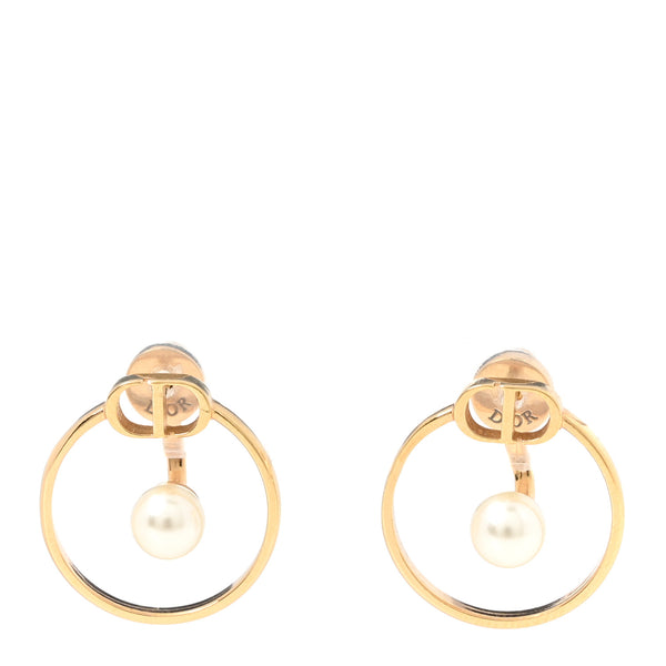Christian Dior Pearl 30 Montaigne Earrings Gold 1888109 – FASHIONPHILE