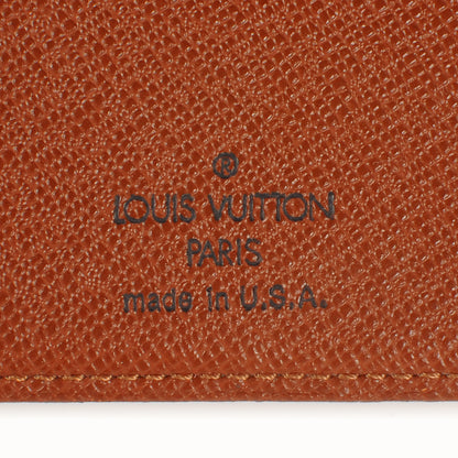 Louis Vuitton Monogram Simple Checkbook Holder Wallet 6 of 7