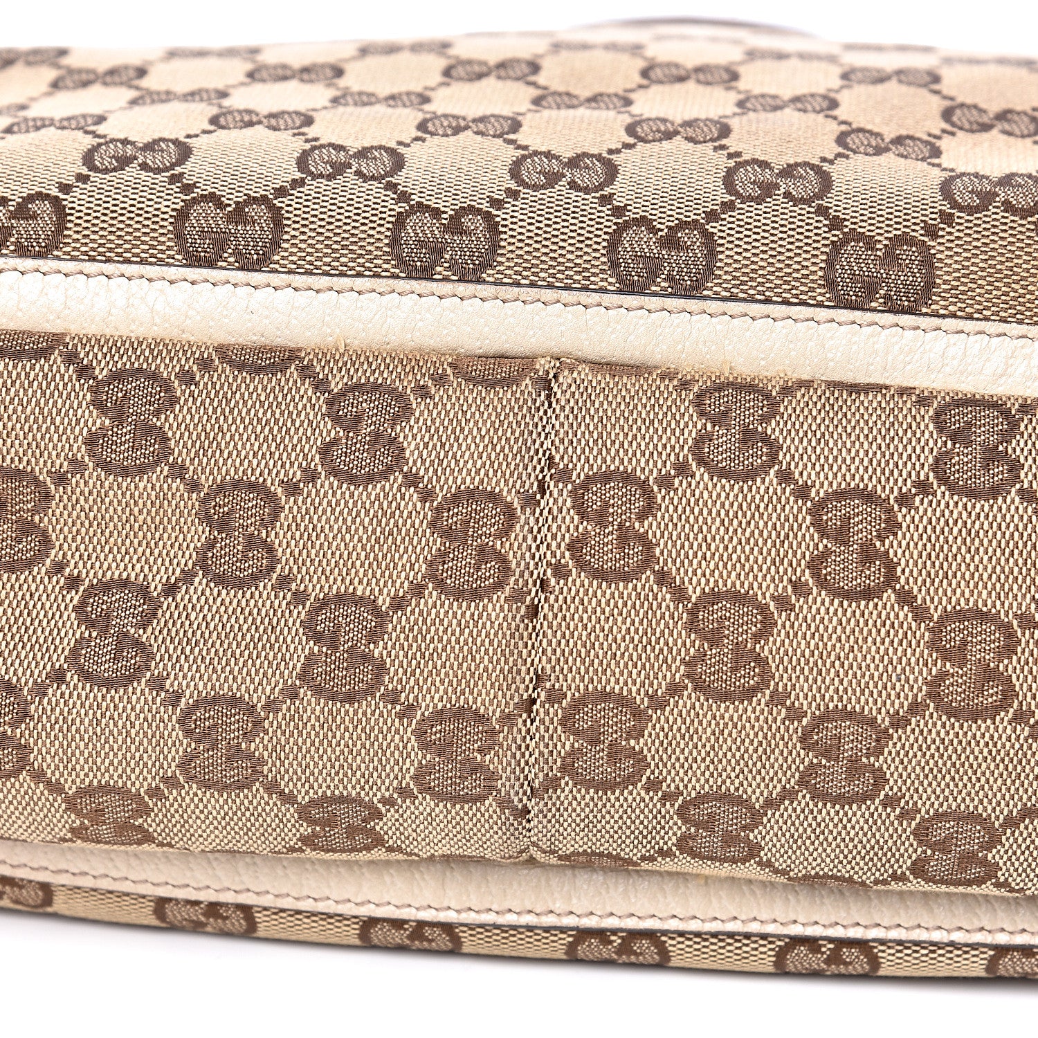 Gucci Monogram Medium Abbey Tote White 9 of 16