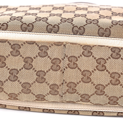 Gucci Monogram Medium Abbey Tote White 9 of 16