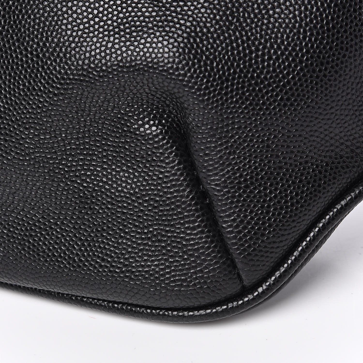 Saint Laurent Grain De Poudre Monogram Belt Bag Black 9 of 10