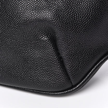 Saint Laurent Grain De Poudre Monogram Belt Bag Black 9 of 10