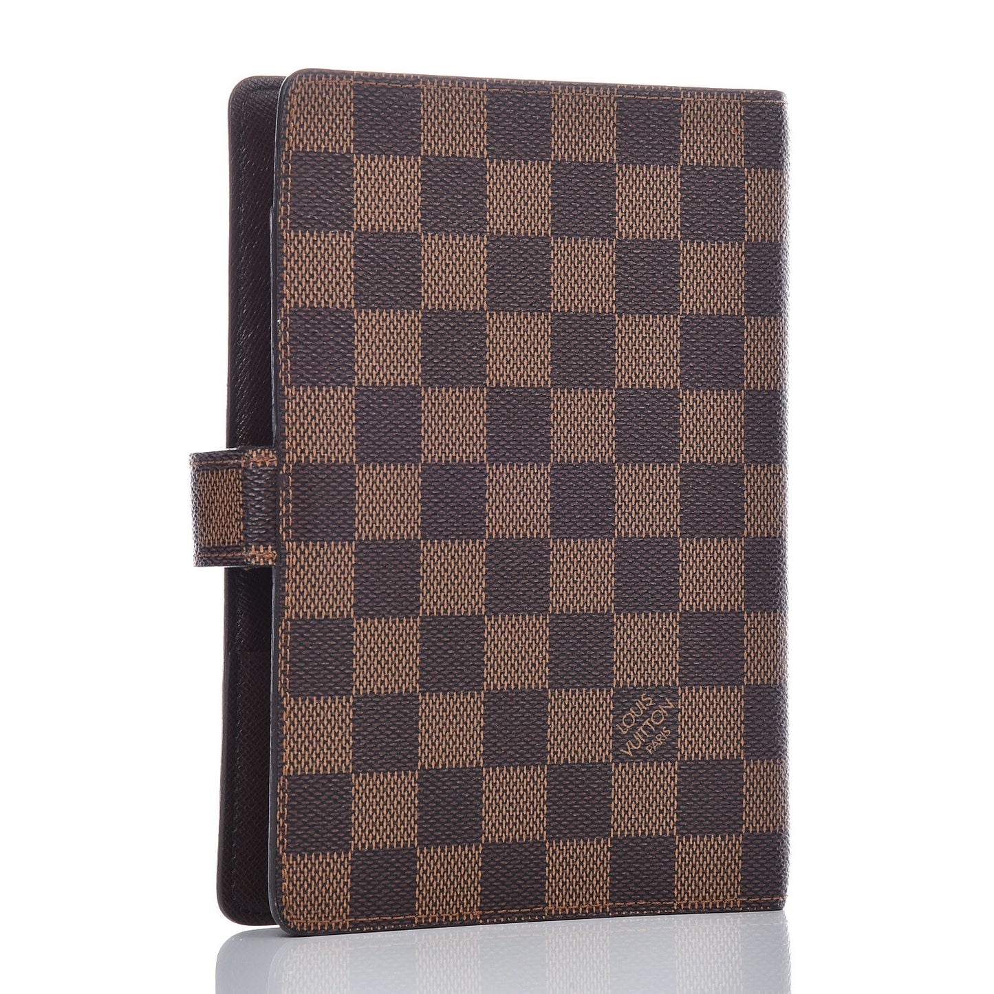 Damier Ebene Medium Ring Agenda Cover