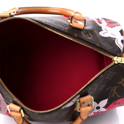 Louis Vuitton Monogram Bay Speedy 30 Rose Ballerine Poppy 5 of 16