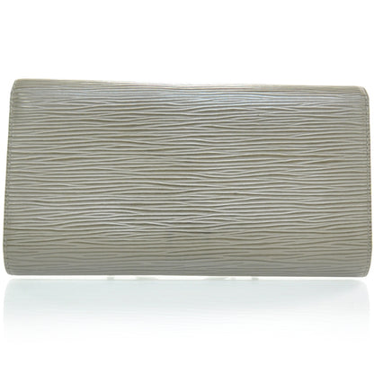 Louis Vuitton Epi Porte Tresor International Wallet Pepper 2 of 7