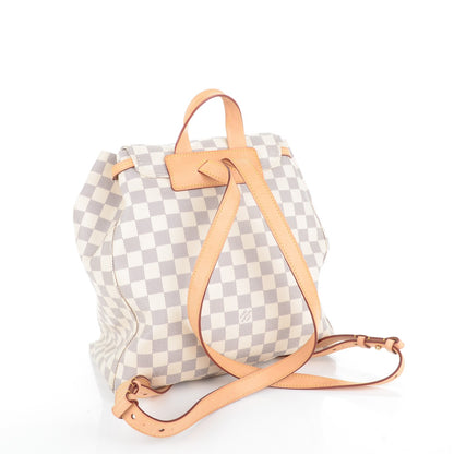 Louis Vuitton Damier Azur Sperone Backpack 3 of 7