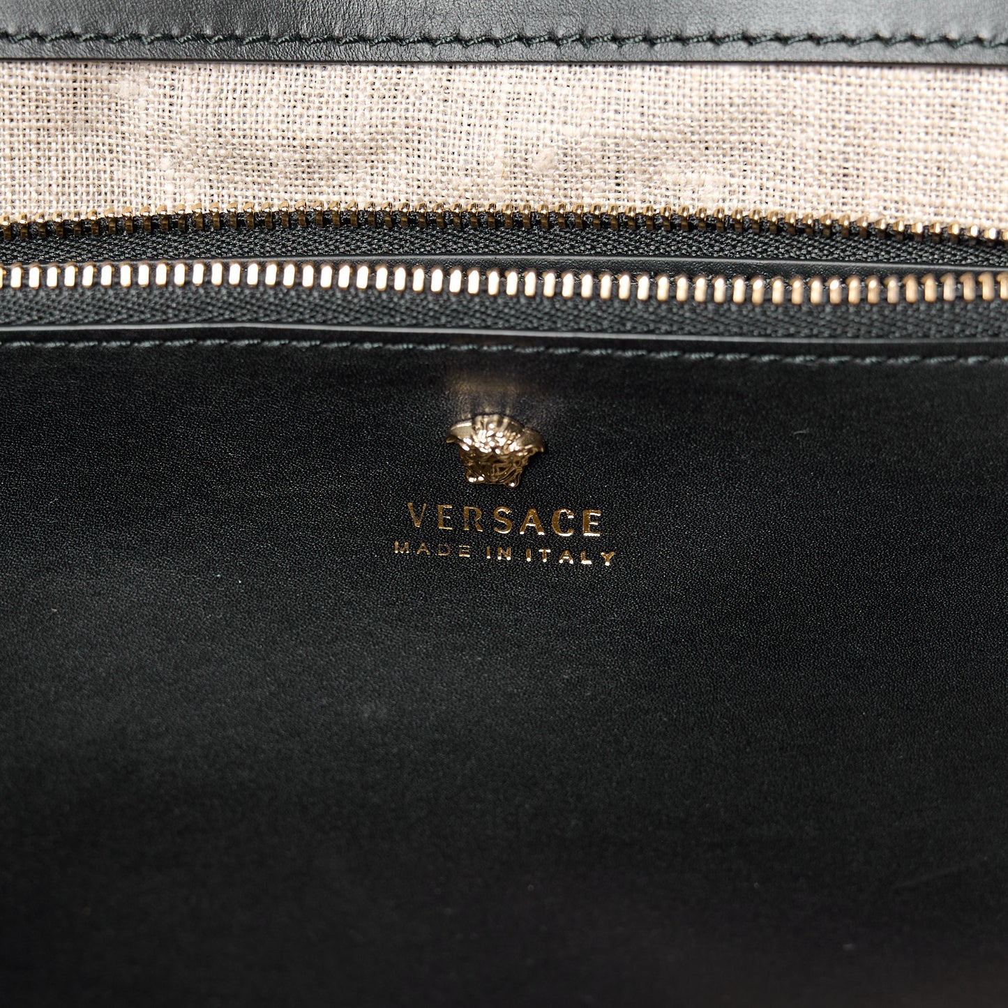 Calfskin Large Palazzo Empire Bag Black