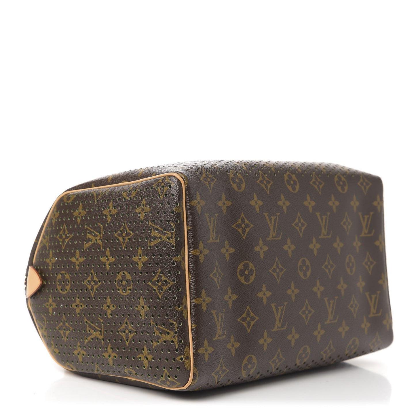 Monogram Perforated Speedy 30 Green