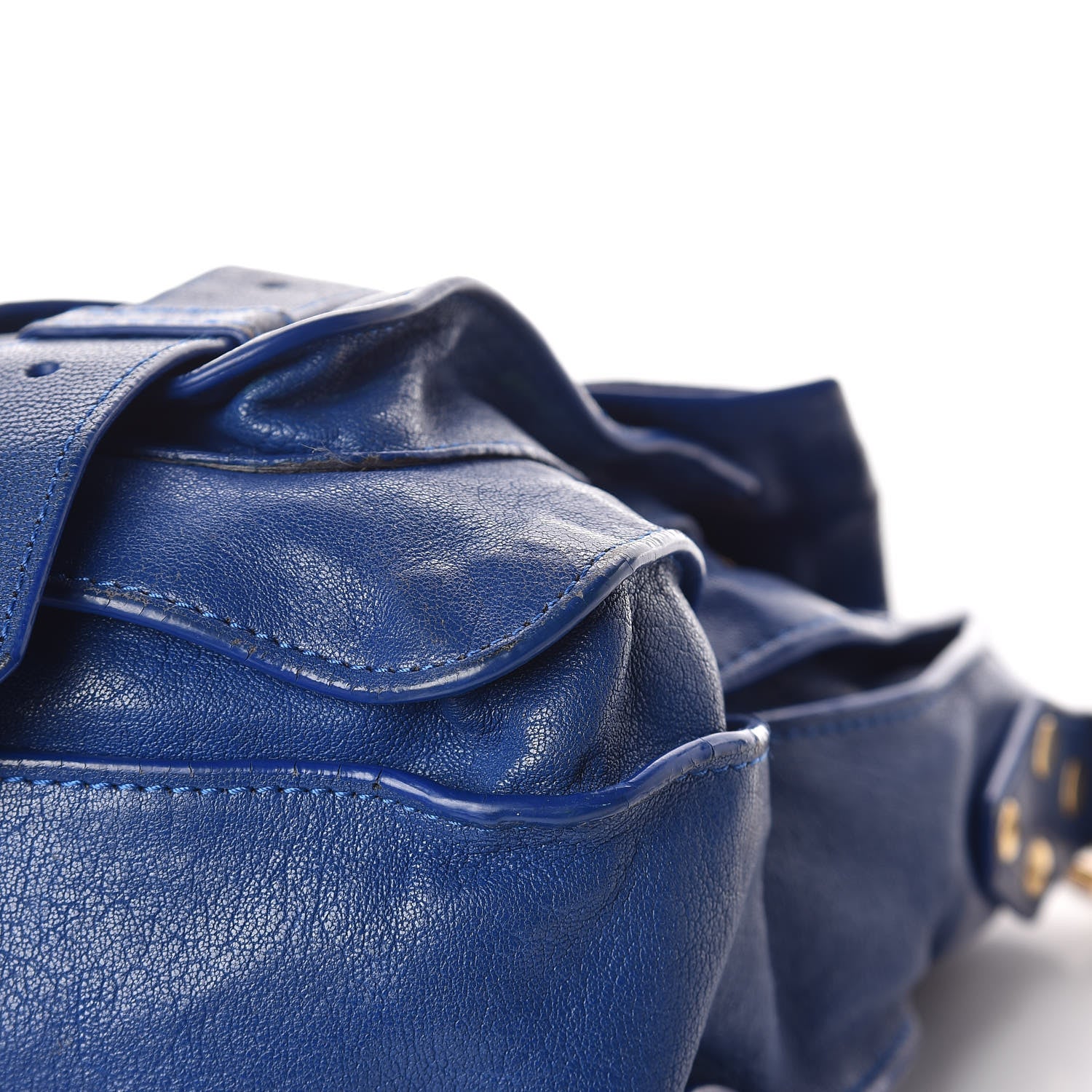 Proenza Schouler Lambskin Medium PS1 Satchel Royal Blue 26 of 45
