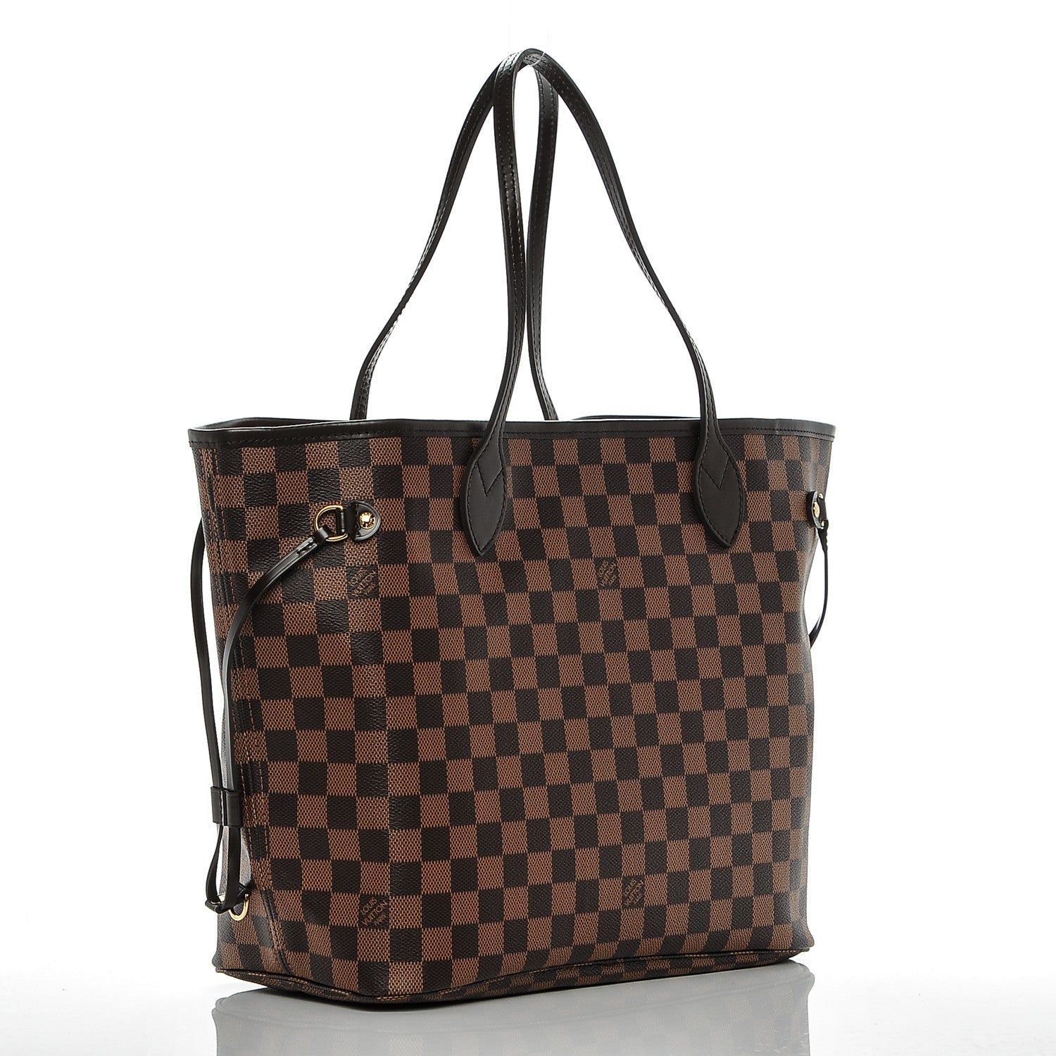 Louis Vuitton Damier Ebene Neverfull MM 3 of 8