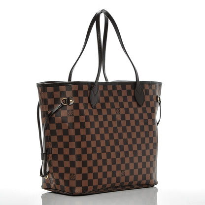 Louis Vuitton Damier Ebene Neverfull MM 3 of 8