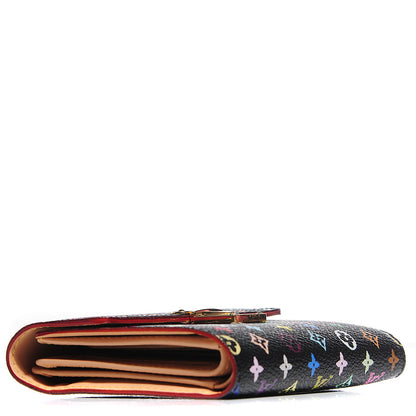 Louis Vuitton Monogram Multicolor Koala Wallet Black 4 of 7