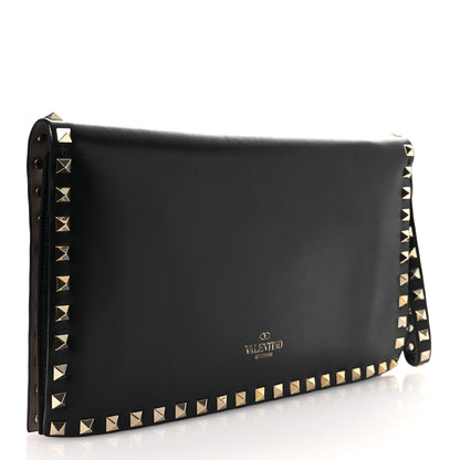 Valentino Garavani Nappa Rockstud Wristlet Clutch Black 3 of 13