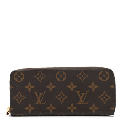 Louis Vuitton Monogram Clemence Wallet Fuchsia 1 of 6