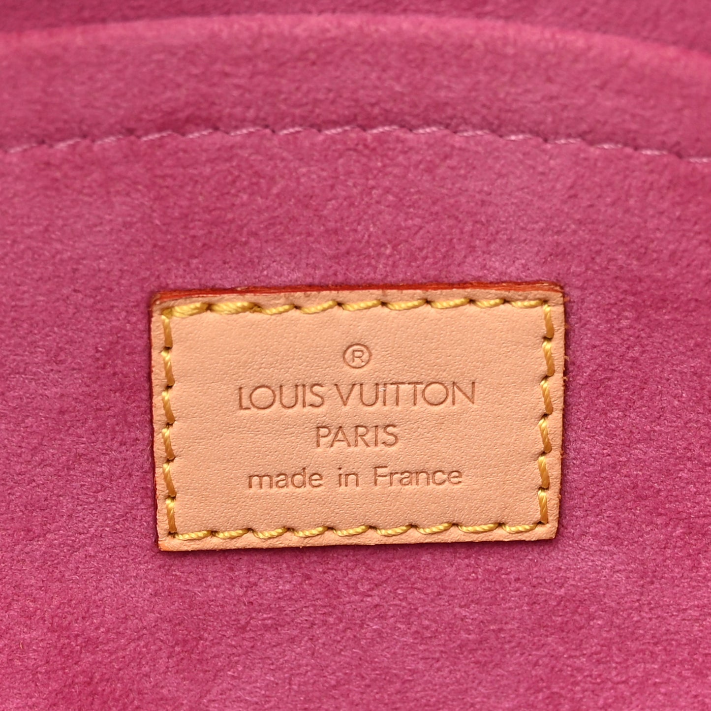 Monogram Denim Neo Speedy Fuchsia