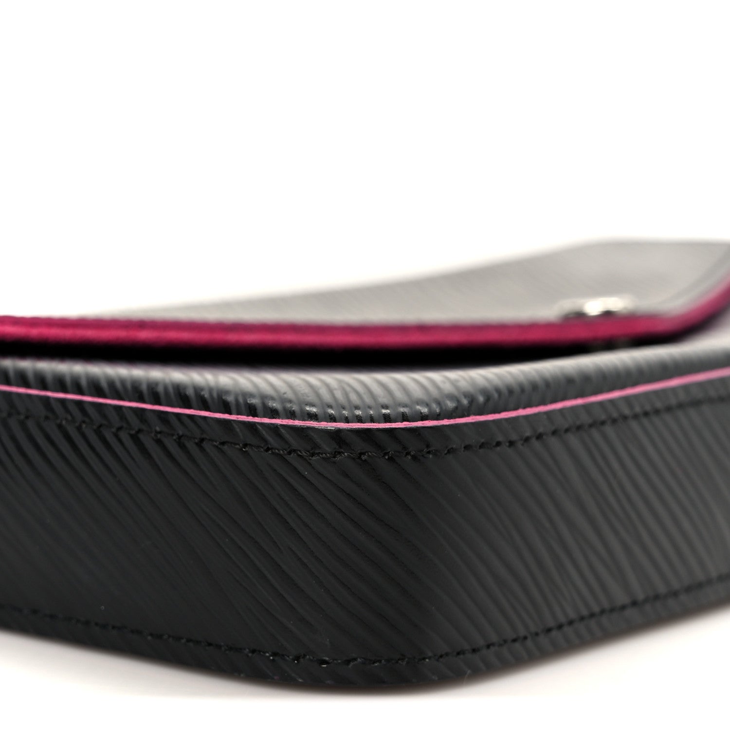 Louis Vuitton Epi Pochette Felicie Black Hot Pink 14 of 15