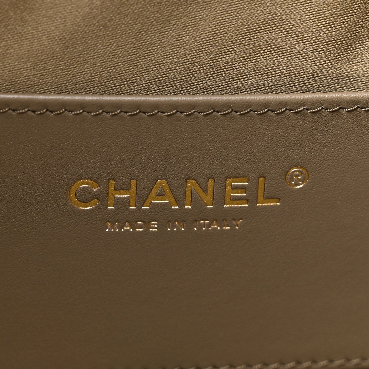Chanel Caviar Quilted Medium Chanel 25 Handbag Dark Khaki 7 of 11