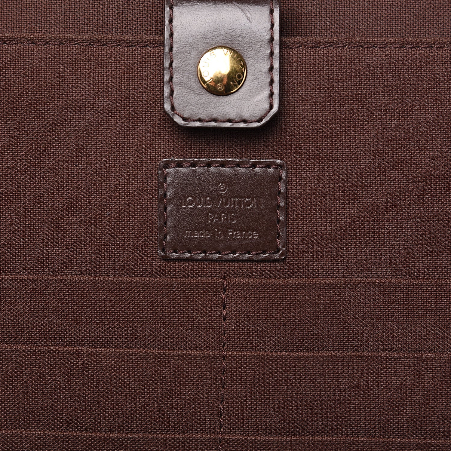 Louis Vuitton Damier Ebene Porte Ordinateur Sabana Computer Case 5 of 14