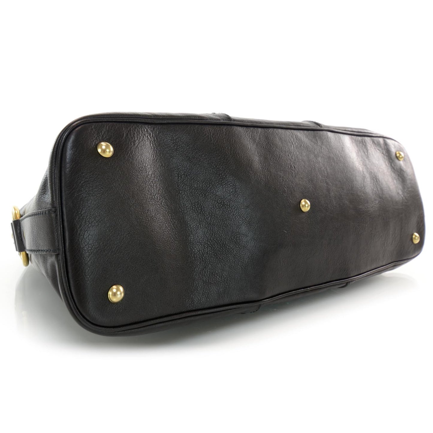 Leather Oversized Muse Black