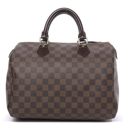 Louis Vuitton Damier Ebene Speedy 30 1 of 12