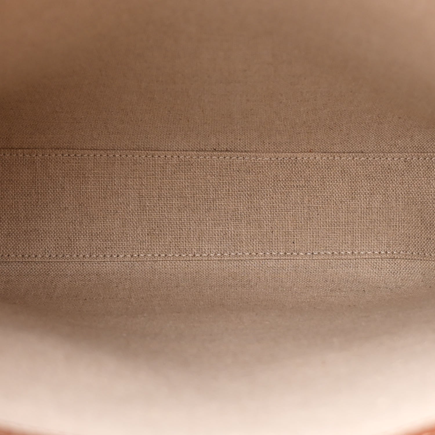 Celine Canvas Calfskin Anchor Print Small Vertical Cabas  Tan 5 of 12