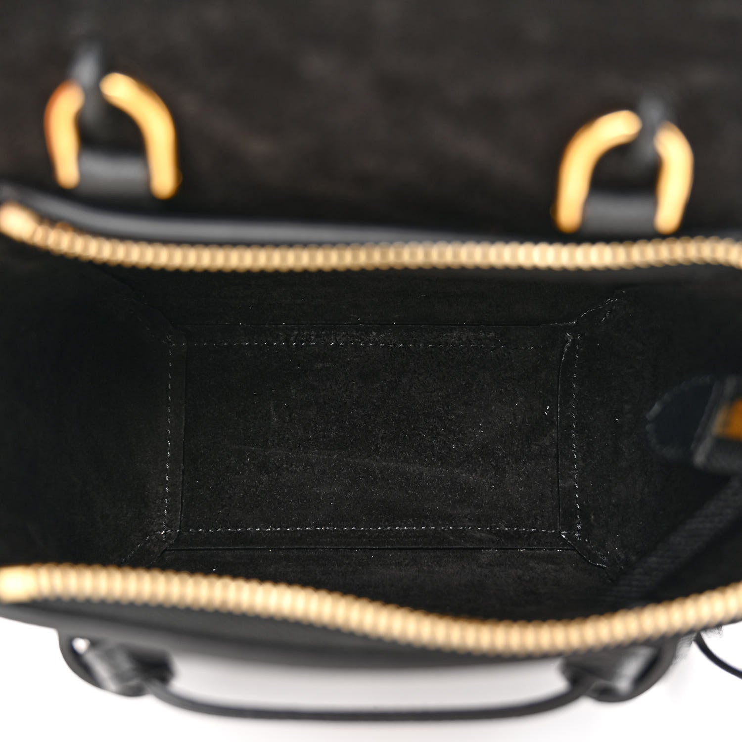 Celine Grained Calfskin Pico Belt Bag Black 5 of 10