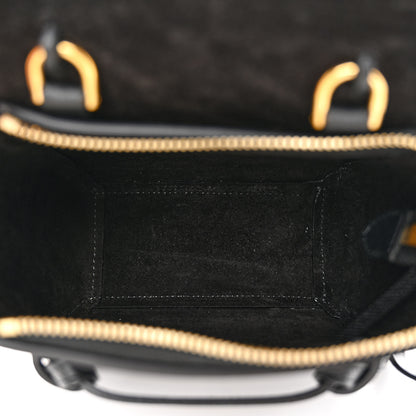 Celine Grained Calfskin Pico Belt Bag Black 5 of 10