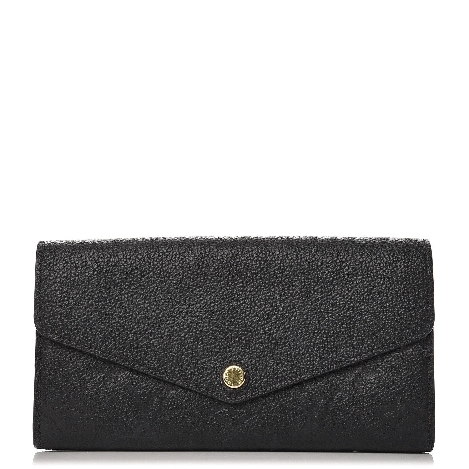 Louis Vuitton Empreinte Sarah Wallet NM Black 1 of 9
