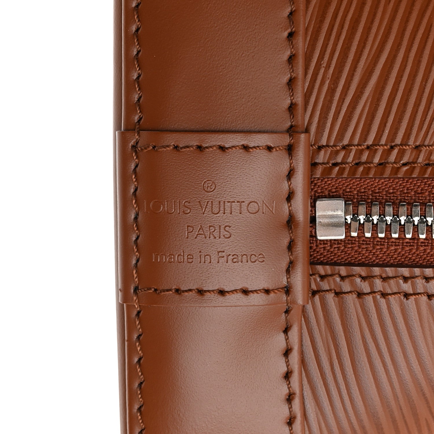 Louis Vuitton Epi Alma PM Cacao 6 of 9