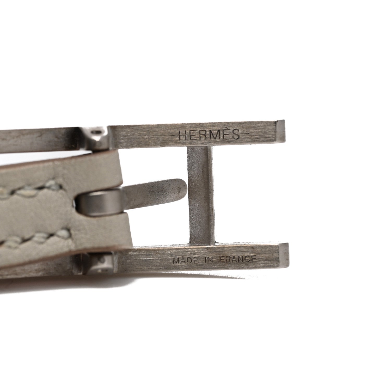 Hermes Epsom Swift Behapi Double Tour Bracelet XS Capucine Craie 4 of 5
