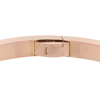 Cartier 18K Pink Gold 10 Diamond Small LOVE Bracelet 16 8 of 9